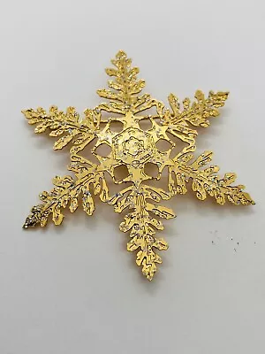 Mma Brooch Pin Metropolitan Museum Of Art Snowflake Glittered Designer • $39.99