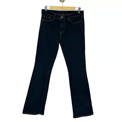 J. Brand Womens Flare Bootcut 818 Black Jeans Sz 29 Stretch Denim • $34