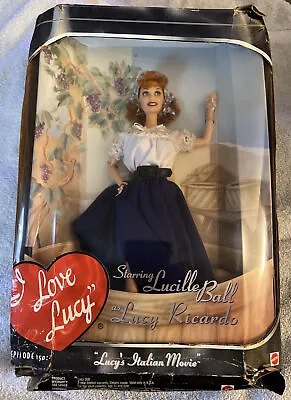 Barbie I Love Lucy  Lucy's Italian Movie” As Lucy Ricardo New No Box • $25