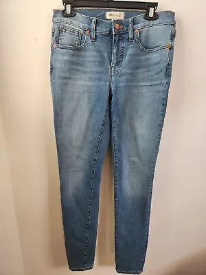 Madewell Women's 8'' Skinny Jeans Maxine Wash Mid-Rise Size 28 Tall NWOT • $35