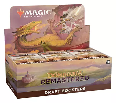 Magic The Gathering Dominaria Remastered Draft Booster Box • $210