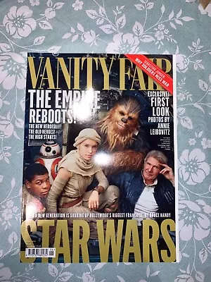 VANITY FAIR Magazine Star Wars The Force Awakens Harrison Ford June 2015 • £8.99