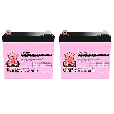 12V 35Ah Pride Mobility Jazzy Select 6 Replacement Battery - 2 Pack • $144.95