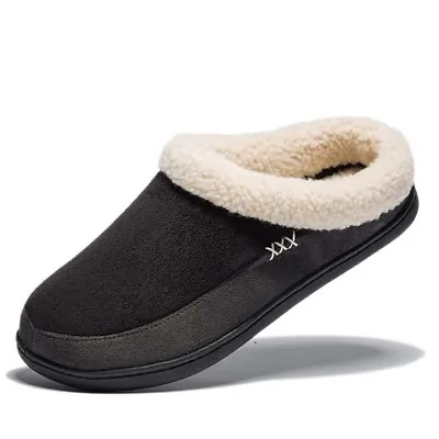 Best Winter Warm Slippers For MEN NonSlip Home Shoes Gift Large Size 8.5- 15 US • $30.34