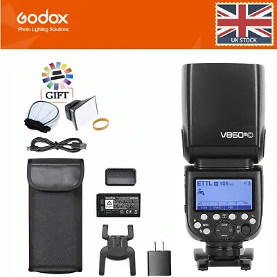 Godox V860iii-C Speedlite Kit For Canon Cameras E- TTL II  HSS 2.4G Wireless UK • £163