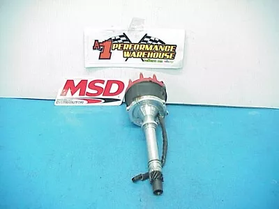 MSD Pro Billet 85551 Mag Trigger Distributor & Adapt A Cap For SB & BB Chevy • $225