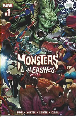 Monsters Unleashed #1 Marvel Comics 2017 Bagged And Boarded • $16.89