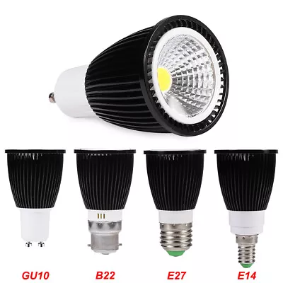 GU10 B22 E14 E27 COB Bulbs LED Recessed Light Bulbs Spot Lamp 7W=20W Down Lights • $7.44