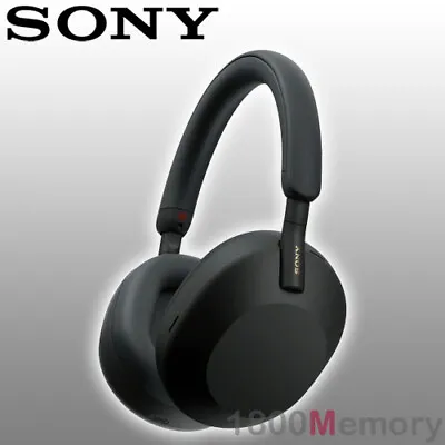 $589 • Buy GENUINE Sony WH-1000XM5 Wireless HD Noise Cancelling Over Ear Headphones Black