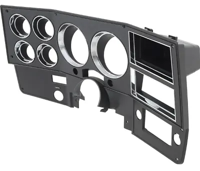 81-83 Chevy/GMC C10 Truck Black & Chrome Dash Bezel Without A/C • $219.95