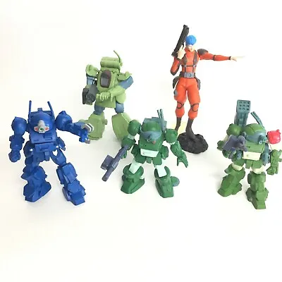 Bandai HG Gashapon Mini Figure Armored Trooper Votoms 2nd 5pcs Full Set Japan • $36.99