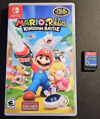 Mario + Rabbids Kingdom Battle (Nintendo Switch 2017) Complete • $10