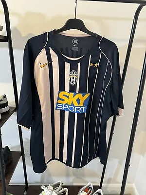 JUVENTUS ITALY 2004/2005 AWAY FOOTBALL SHIRT JERSEY NIKE #9 Ibrahimovic • £139.99