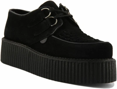 £179.99 • Buy Underground Wulfrun In Black Suede Original Double Sole Creeper Size UK 3 - 12
