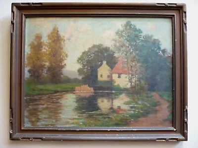 Evelyn Fullonton Listed Early California Plein Air Impressionist Rare Oil Signed • $718