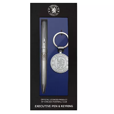 Chelsea FC Pen & Keyring Official Football Executive Gift Boxed • £14.99