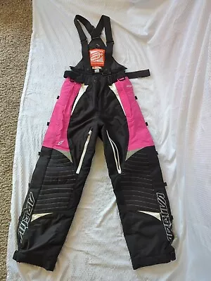 $200 • Buy Arctiva Women's Comp 7 Insulated Bibs Pants Snowmobile  Winter Riding Xs  Pink