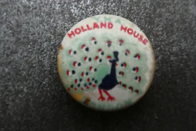 Holland House Youth Hostel YHA Pin Badge Button (L32B) • £4.49