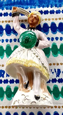 Vintage MCM Made In Japan PIONEER MDSE. CO. Porcelain Figurine SWORD DANCER GIRL • $15