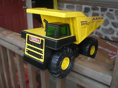 2012 Hasbro TONKA Dump Truck 4000 Metal Pressed Steel Yellow MINT  FREE SHIP • $32