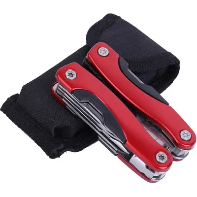 Multi Tool Knife Pliers 12in1 Folding Pocket Multitool Outdoor Survival Camping • $8.88