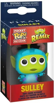 £14.99 • Buy Disney Pixar - Alien Remix Sulley Pocket Pop! Keychain 