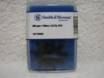 NEW Smith & Wesson S&W 38 Super Full Moon Clips 8rd 8 Round 3-Pack 192130000 • $20.95