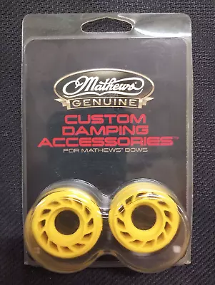 Mathews Custom Damping Accessories #80531 Rubber (HDS) 3/8  Yellow • $15.95