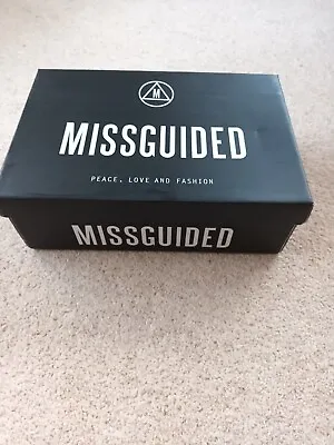 Missguided Used Pewter Size 5 High Heels Shoes With Box  • £8
