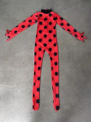 Red W/ Black Polka Dot Morph Style Suit Halloween Unisex Youth S/M • $10