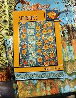 Fall Sundance By Villa Rose Designs Quilt Kit Timeless Treasures & Moda 51 X 42  • $75