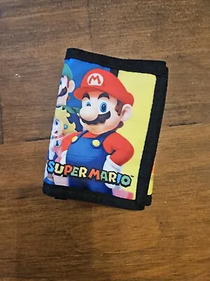 Super Mario Brothers Nintendo Tri-Fold Wallet • $9.95