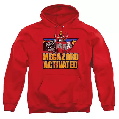 Mighty Morphin Power Rangers  Megazord Activated  Hoodie SweatshirtLong Sleeve • $35.29