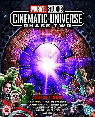 Marvel Studios Collector's Edition Box Set Phase 2 [Blu-ray] [Region Free] New • £28.57