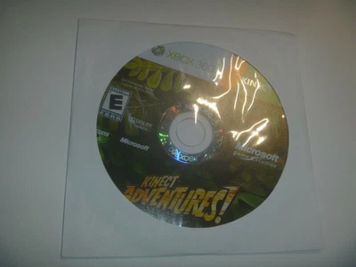 $7.99 • Buy Kinect Adventures (2010) Microsoft Xbox 360 (Game Disc Only) No Case Or Manual