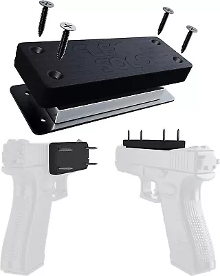 FlexSolo Gun Magnet Mount Magnetic Quick Draw Holder For All Firearms 43lbs • $10.99