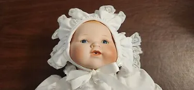 Marian Yu Designs Porcelain Baby Doll - Collectible- Signed & Numbered - Vtg MYD • $27.99