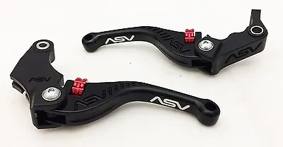 ASV F3 Black Shorty Unbreakable Adjustable Folding Brake + Clutch Levers KTM • $220