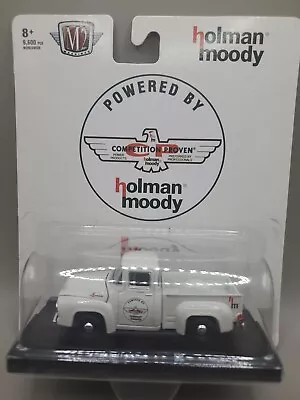 M2 Machines Holman Moody Series  1956 Ford F-100 Truck White # R90 Pickup NEW • $11.95