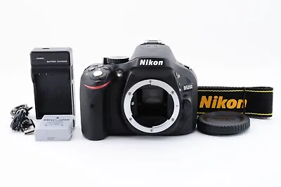 ( Shutter Count 9 ) Nikon D5200 Black 24.1 MP Digital SLR Camera [Near Mint] 879 • $487.45