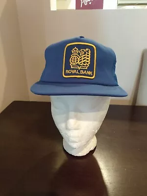 Vintage Royal Bank Of Canada Snapback Hat Mesh Trucker Patch One Size • $10.97