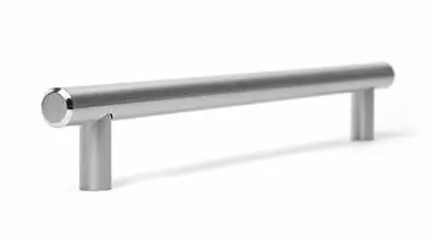 Door Handle Kitchen Bathroom Cupboard Cabinet Drawer Solid T Bar Stainless Steel • £1.85