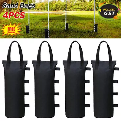 $22.99 • Buy 4Pcs Fixed Garden Gazebo Foot Leg Feet Weights Sand Bags For Marquee Party Tent