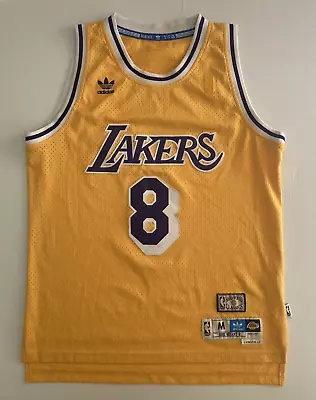 Adidas Kobe Bryant LA Lakers #8 Men's M  Medium Basketball Jersey • $139.95