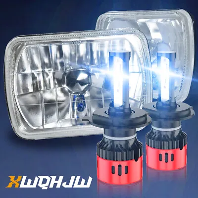 Brightest 5X7inch 7x6  Rectangle LED Hi/Lo Headlight DRL For Toyota Pickup Truck • $139.99