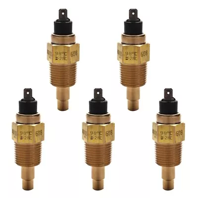 5X Vdo 1/2 Npt 21mm Thread Engine Oil Temperature Sensor Water Temperature Ed • $27.66