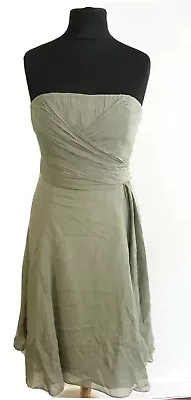 Coast Allure Short Bridesmaid Dress Thyme SIZE UK 16 NO BELTREF WB • £39.99