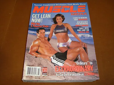 Muscle Media Magazine - 2001 March • $15