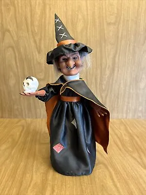 Vintage Halloween 1989 Animated Motionette Telco Witch Light Sound Motion • $14.99
