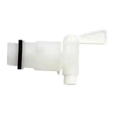 Quick Serve White Plastic Tap For 2  Cap Barrel • £4.28